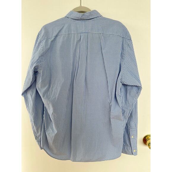 Ralph Lauren Classic Fit Gingham Check Button Down Shirt Men's Size L , EUC - Picture 5 of 5